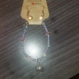 princess Bracelet & Earring's
